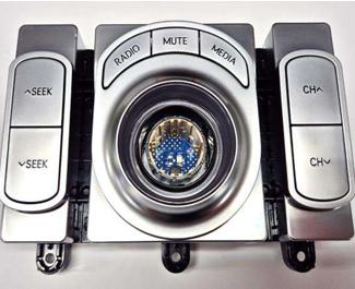 Dial controller bezel/knob production example