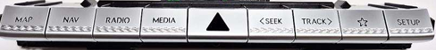 Keyboard-type switch panel (center fascia) production example